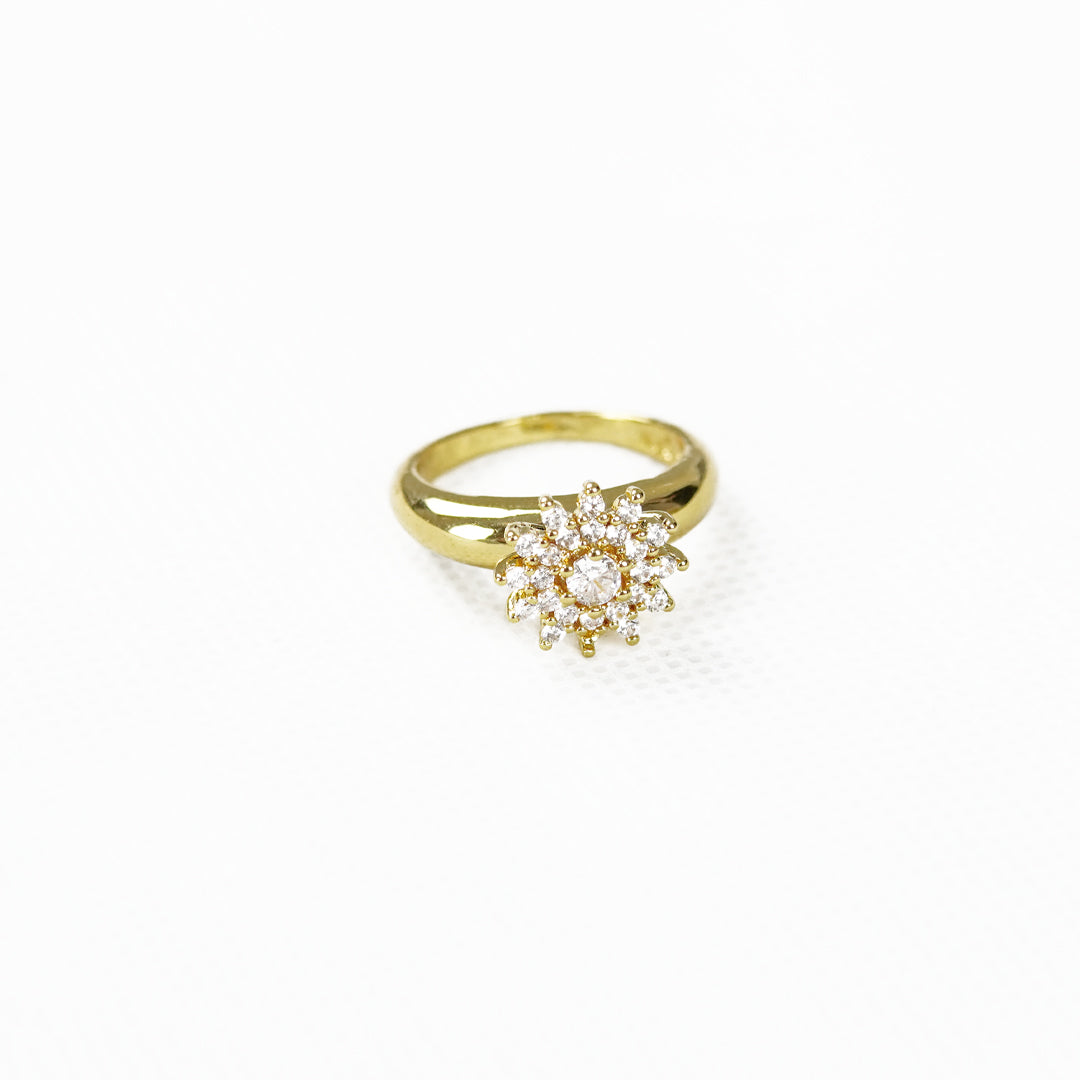 Bague mariage fleur